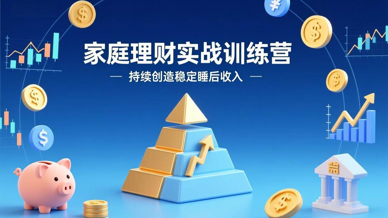 (17486期)家庭理财实战训练营:从0到1建体系,三阶进阶层层递进,助你持续创造稳定睡后收入 (17486期)家庭理财实战训练营:从0到1建体系,三阶进阶层层递进,助你持续创造稳定睡后收入
