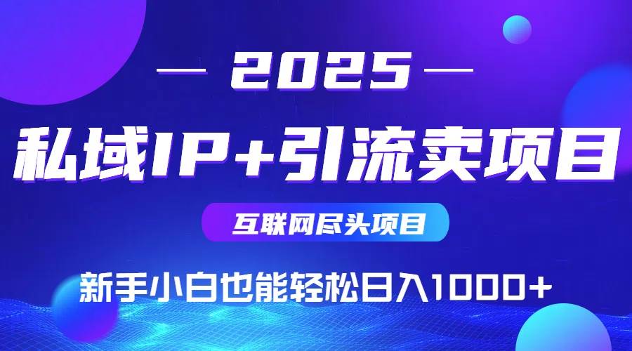 （14613期）私域IP+卖项目，普通人小白也能轻松实现日入1000+-想要创业网
