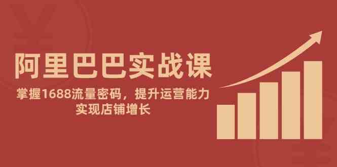 阿里巴巴实战课：掌握1688流量密码，提升运营能力，实现店铺增长-想要创业网