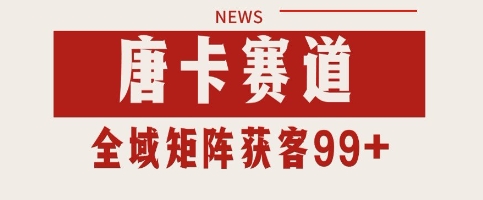 唐卡赛道私域引流获客 自热矩阵SOP日引流99+精准客资【揭秘】-想要创业网