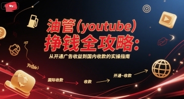 油管(youtube)挣钱全攻略：从开通广告收益到国内收款的实操指南-想要创业网