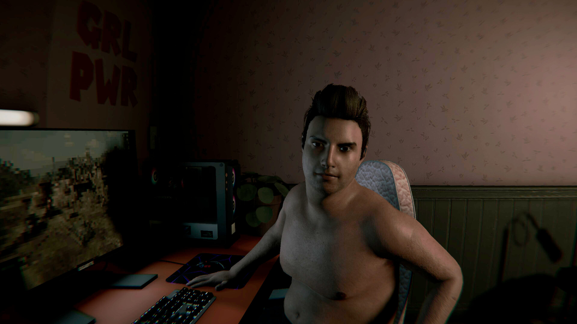 我在一个胖子的房子里醒来:他三十多岁,喜欢啤酒和游戏/I woke up in the house of a fat man: he’s over 30 years old and loves beer and games 我在一个胖子的房子里醒来:他三十多岁,喜欢啤酒和游戏/I woke up in the house of a fat man: he’s over 30 years old and loves beer and games