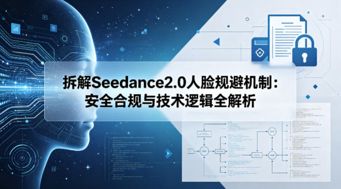 拆解Seedance2.0人脸规避机制:安全合规与技术逻辑全解析-想要创业