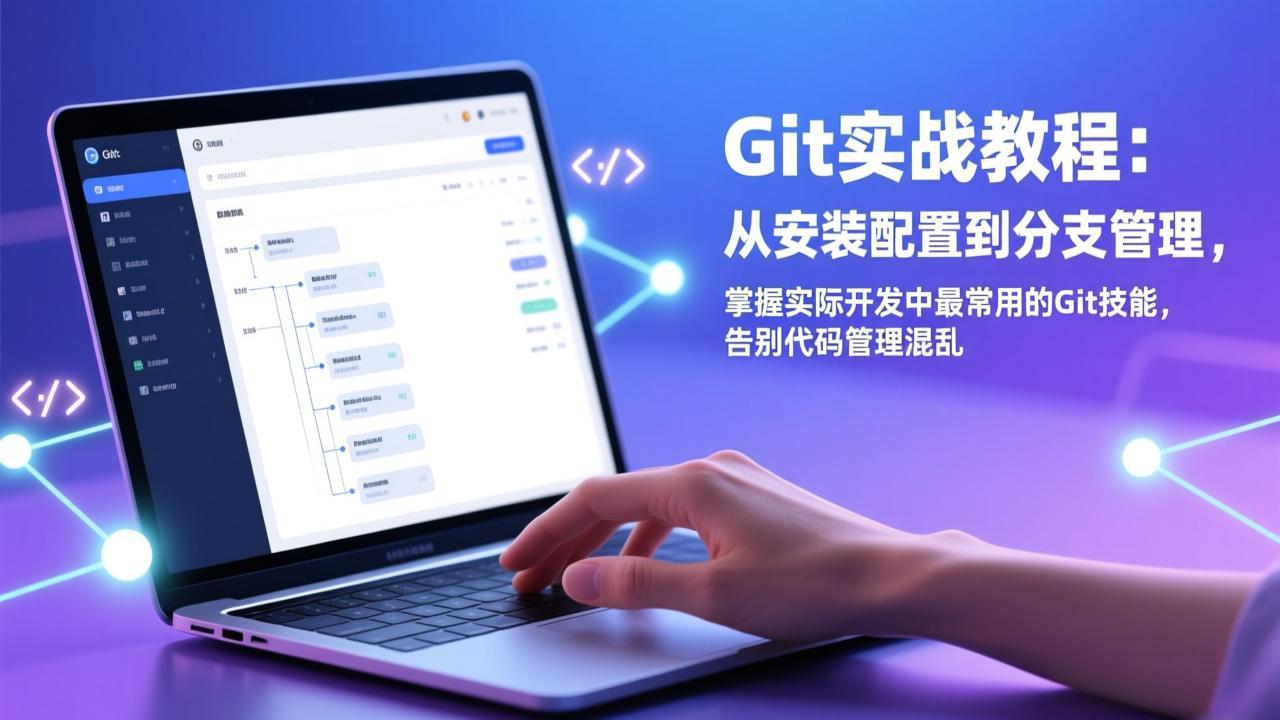 Git实战教程:从安装配置到分支管理,掌握实际开发中最常用的Git技能,告别代码管理混乱-想要创业