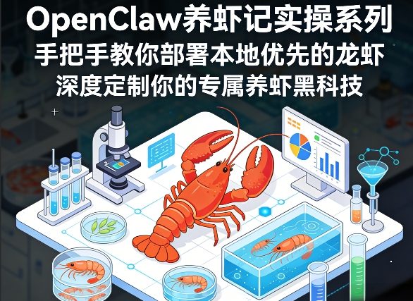 OpenClaw养虾记实操系列,手把手教你部署本地优先的龙虾,深度定制你的专属养虾黑科技-想要创业